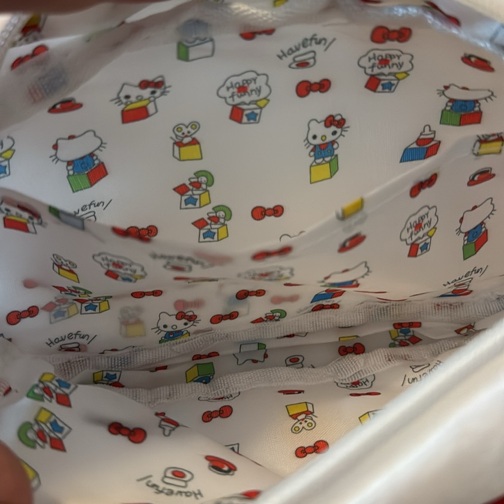 Hello Kitty Plush Pencil Pouch Makeup Bag Organizer New in package - Picture 3 of 3